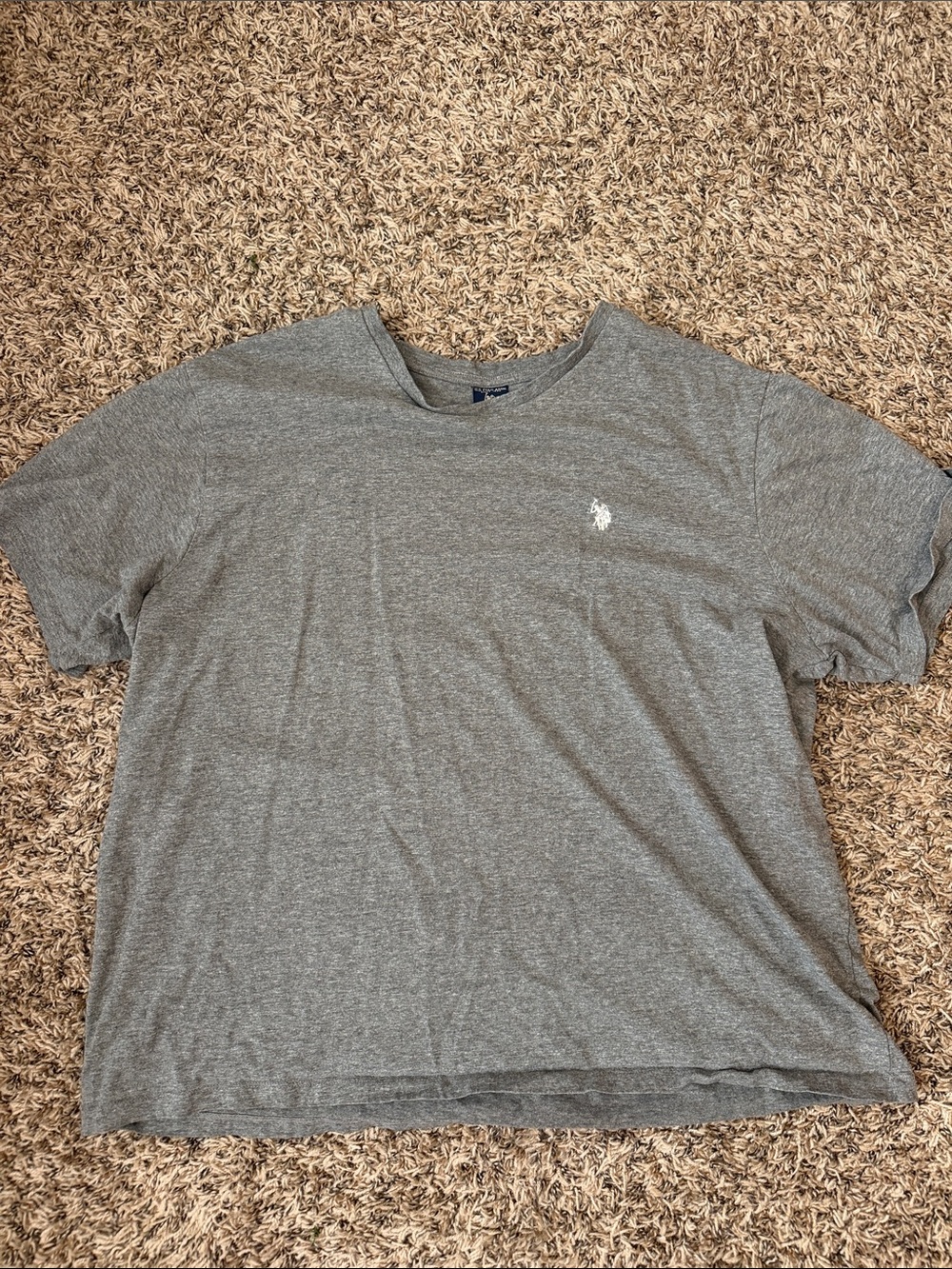 Polo by Ralph Lauren Heather Gray Short Sleeve Crewneck Tee